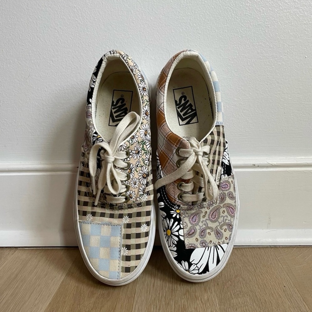 Vans Meadow Patchwork Lace-Up Sneakers